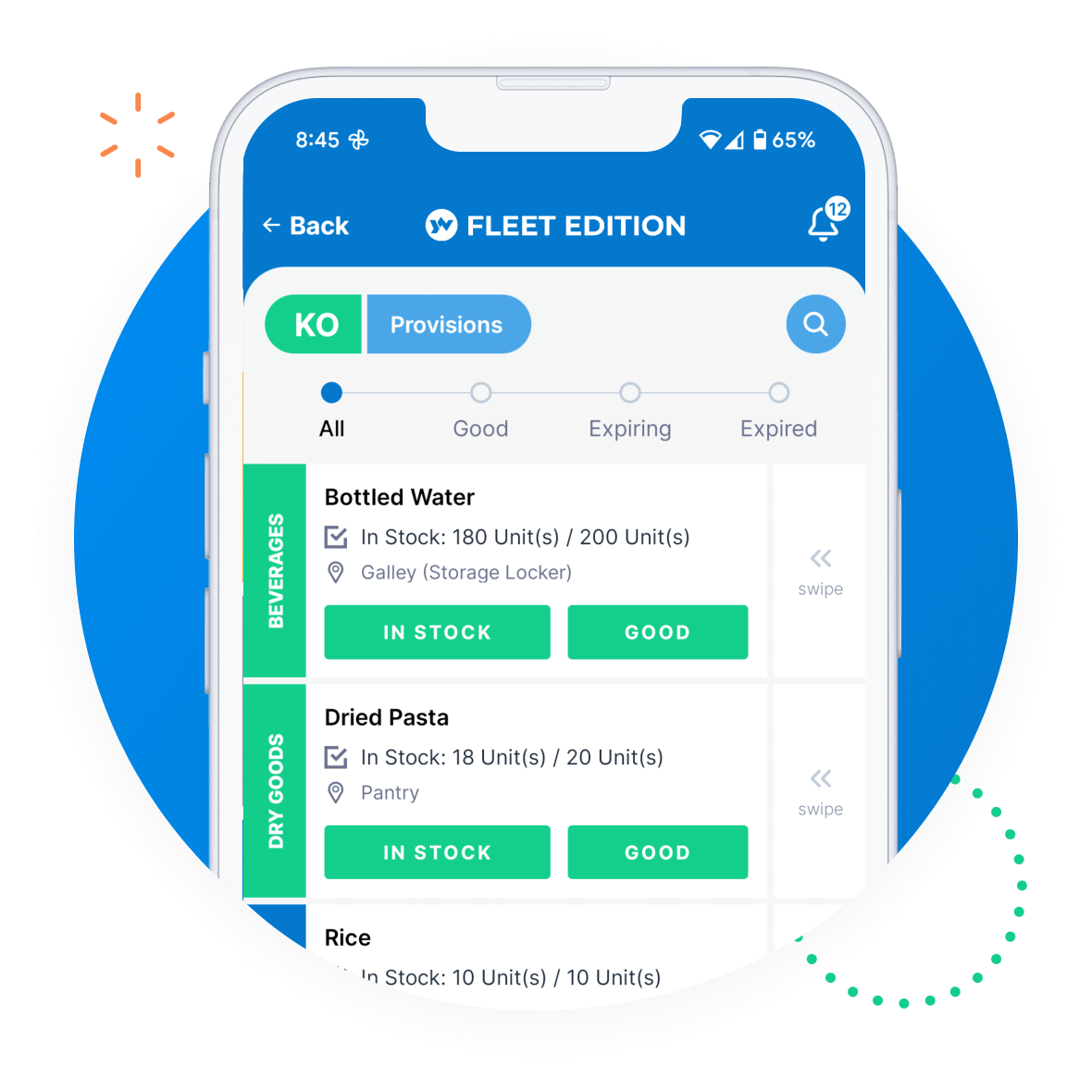 Provisions Management